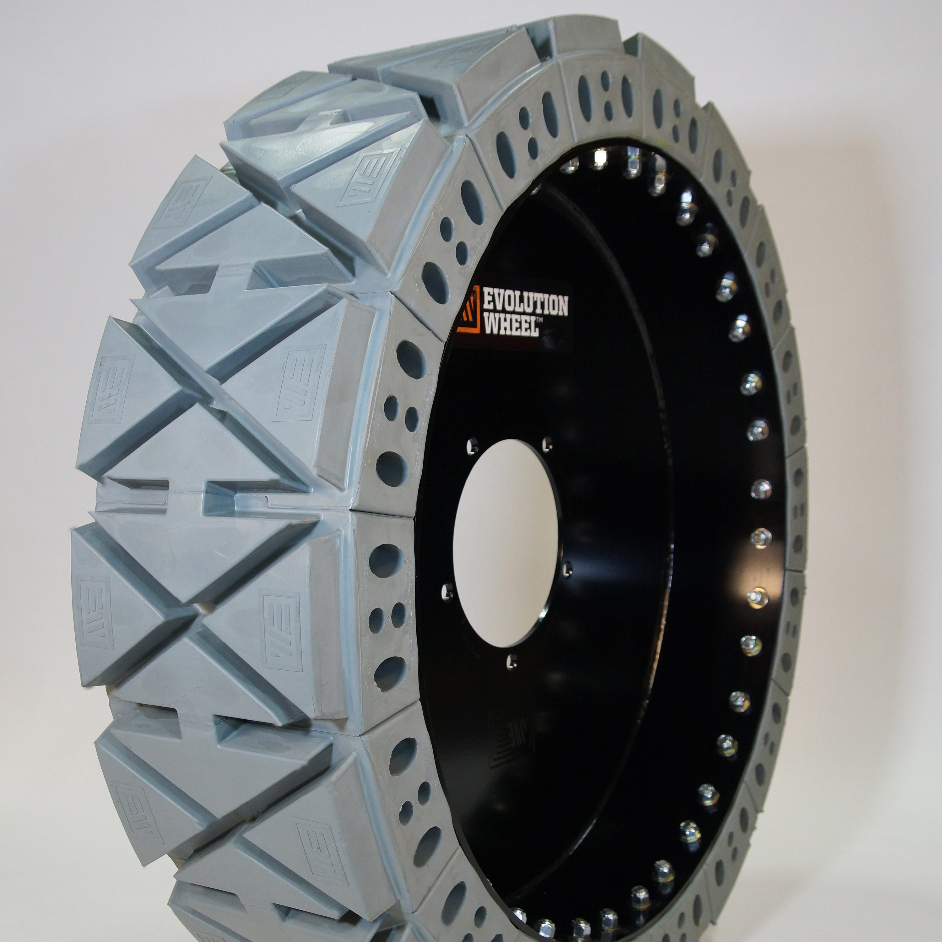 Evolution Wheel Non Marking Solid Telehandler Tires